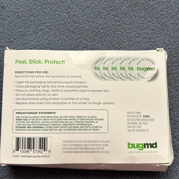 Bugmd- squito stickers— - Picture 2 of 4